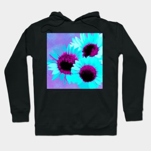 Psychedelic Sunflowers II Blooming In Vibrant Colors Hoodie